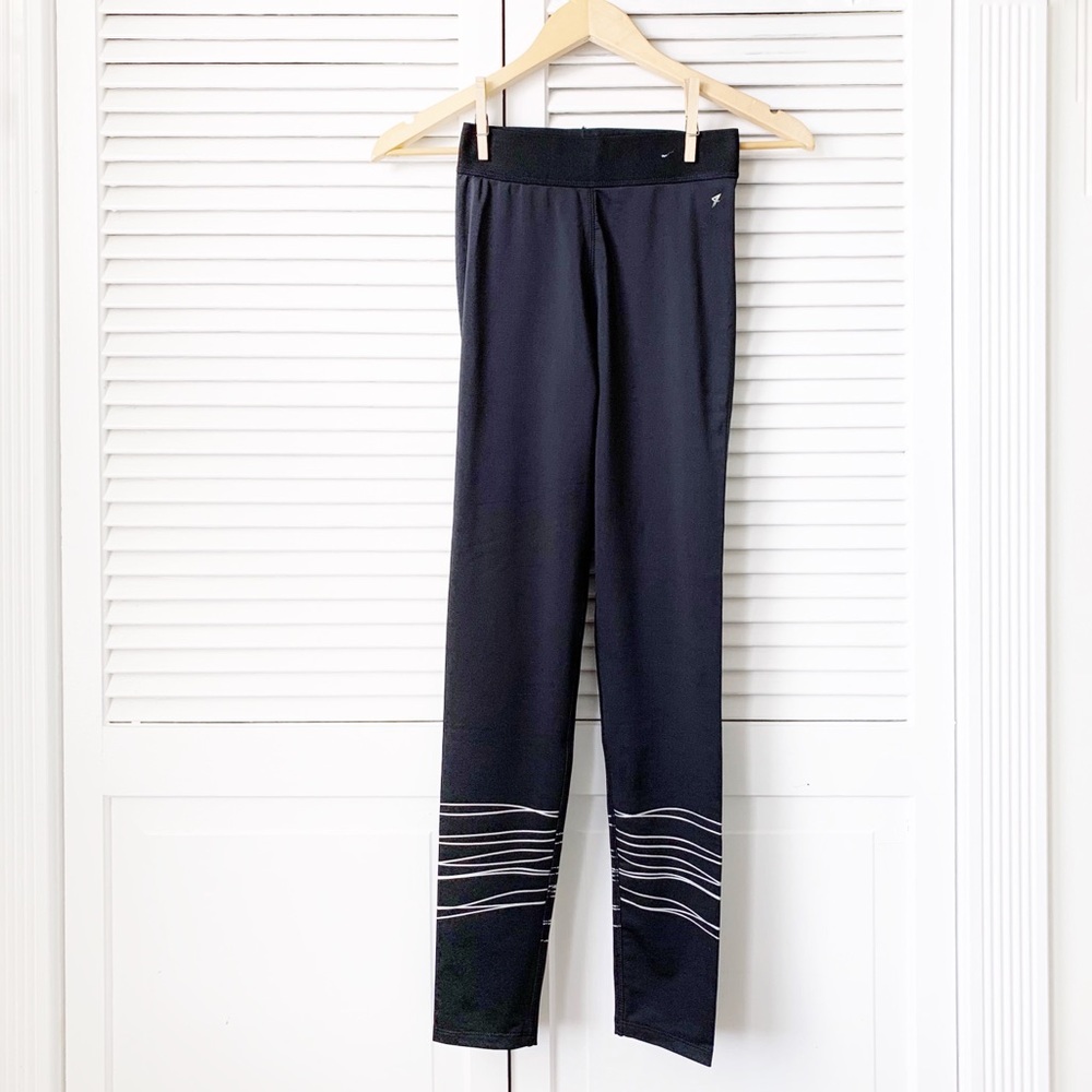 Work Out Black & White Ankle Athletic Legging NWOT